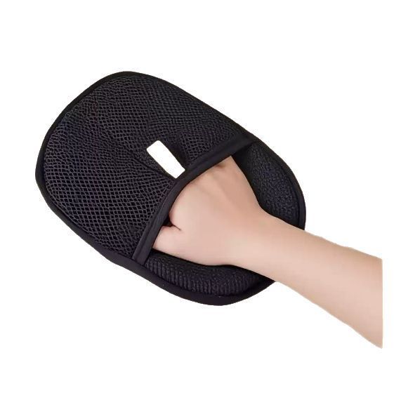 Pet Grooming & Deshedding Gloves – Dual-Sided Silicone Brush Mitts for Cats & Dogs